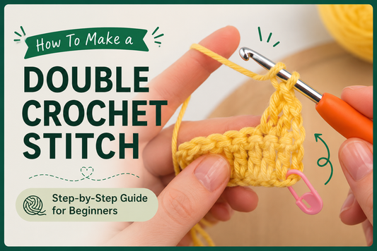 How To Make a Double Crochet Stitch