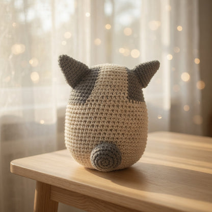 Loui The French Bulldog Crochet Pattern