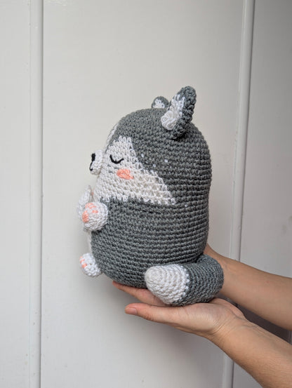 Luna the Husky Crochet Pattern