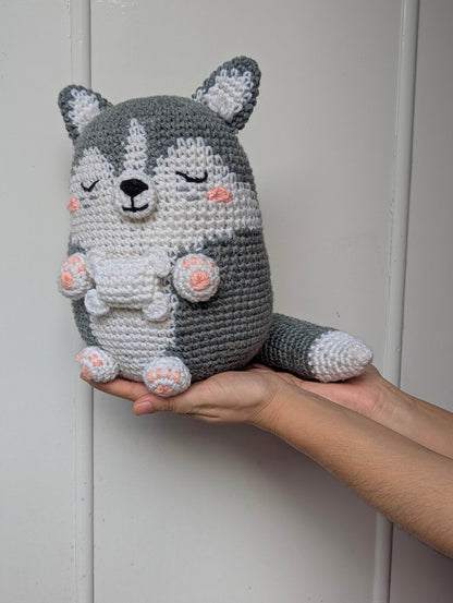 Luna the Husky Crochet Pattern